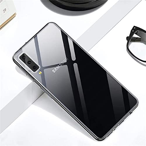 Image of Case Creation Brand - Mobile Cover for Samsung Galaxy A7 2018 (Soft & Flexible Back Case), Transparent