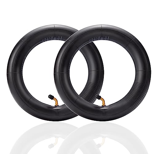 Image of 10x2 Inner Tubes -10'' x 1.95 /2.125 BPA /Latex Free Premium Quality Butyl Rubber Tire Tubes Compatible with Bike Schwinn Trike Roadster /Tricycle /BoB Revolution Motion Tire(2 Pack)