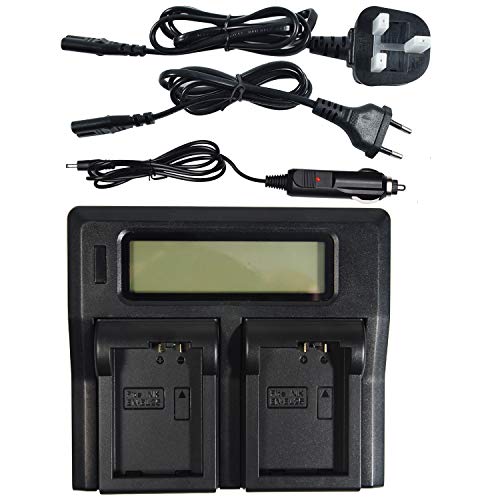 DSTE 1.5A Fast Charging Dual Batería Cargador Compatible para Nikon EN-EL25,EN-EL25a,4241,Nikon Z Series Z50 Z 50 Cámara como MH-32