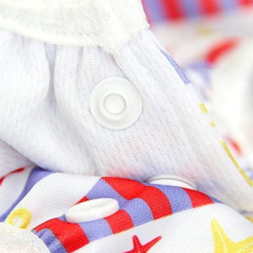 Image of Langsprit 3 Pack Swim Diaper for Baby & Toddle,Reuseable Washable Diaper Swim for Swimming Lesson & Baby Shower Gifts