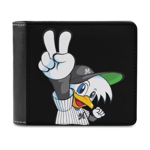 [ZYUNYZL] 二つ折り財布 千葉ロッテマリーンズ 財布 ウォレット PUレザー カード収納 小銭入れ おしゃれ 薄い 多機能 大容量 札入れ メンズ レディース プレゼントのサムネイル