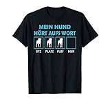 Mein Hund hört aufs Wort. Lustiges Hundehalter Outfit. Egal ob Welpe, Mischling oder Mix, dieser Spruch passt in der Hundeschule immer. Ein Muss für Hundeliebhaber.