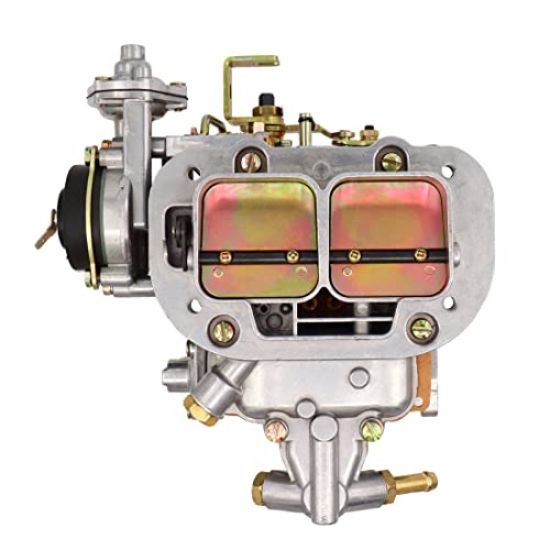 Condgreemee 2 Barrel Carburetor for Weber 32/36 DGAV DGV DGEV progressive electric choke carb for Mazda B2000 B2200 Toyota Pickup 20R 22R Nissan Sentra Celica Corona Datsun 510 610 620 710 CJ5 CJ7 CJ8