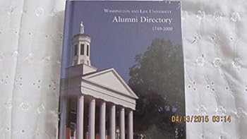Hardcover Washington and Lee University Alumni Directory 1749-2000 Book