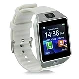 Amazing White Bluetooth Smart Watch w/Camera Waterproof Phone Mate for Android Samsung iPhone