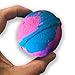 Unicorn Farts Bath Bombs - Cute Unicorn Rainbow Design - Fun XL Novelty Bath Fizzers for Girls - Blue and Pink, Cotton Candy Fragrance, 2 Count