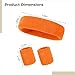 for Sports and Exercises, Sweat Bands in 24 Sets, Headbands for Athletics; Elastic Polyester; Quick Dry in 12 Colors for Women