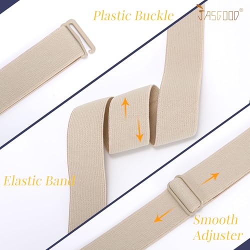 JASGOOD Crop Top Tuck Waist Band Adjustable Band Tucking Sweaters Shirts Elastic Stretch Belts for Women Change Style of Tops3