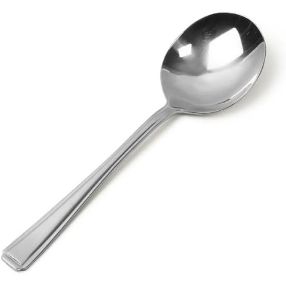 Genware Harley Cutlery Soup Spoons, Pack of 12 — image 1