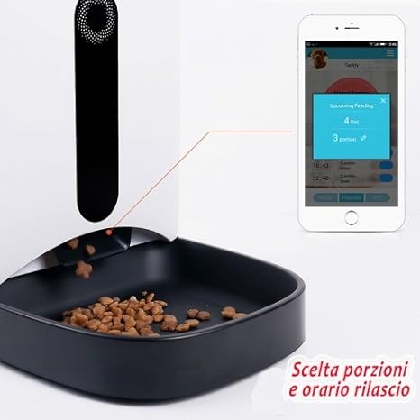 smartphone pet feeder