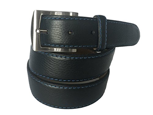 Fresco Golf Full Grain Leather Casual Black Men's Belt