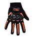 Produktbild BearCraft Motorradhandschuhe | Racing Gloves (Orange, XL)