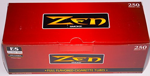 Zen Full Flavor Kingsize Tubes. 250 Count