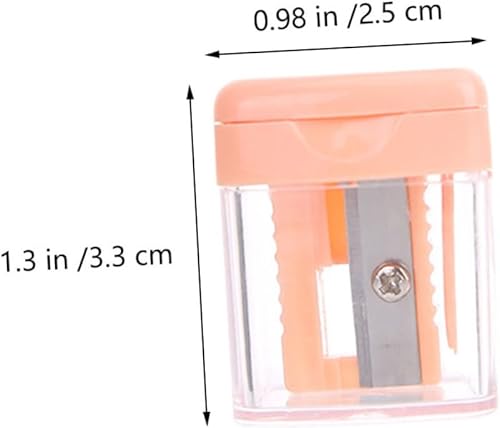 Miniatura 2 de Sacapuntas de lápiz manual, mini lápices labiales, delineador de ojos, sacapuntas de bolsillo, sacapuntas de mano para mujer, sacapuntas de lápiz de