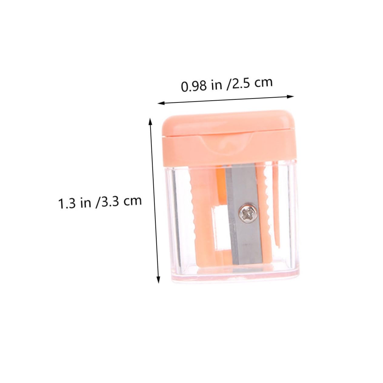 FOMIYES 4pcs Pencil Sharpener Manual Pencil Sharpener Mini Lipsticks Pencil Eyeliner Pocket Pencil Sharpeners Hand Pencil Sharpener Women Pen Sharpener Eyeliner Pencil Sharpener Miss Abs