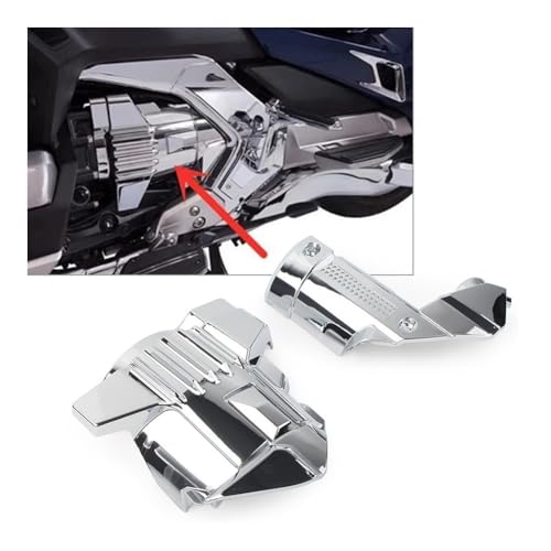 Couvercles latéraux de moteur de moto ABS chromés de qualité supérieure GL1800 - 2