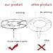 Steam Rack,Steaming Rack Stand,Steamer Basket,Heavy Duty Stainless Steel Metal Multi-function By Meleg Otthon (5.9