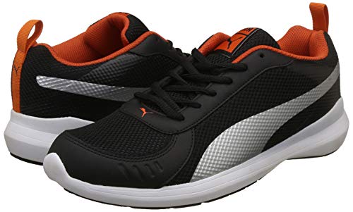 Image of Puma Men Lapis Blue-Silver-Scarlet Ibis Sneakers - 6 UK /India (39 EU)(36486904)