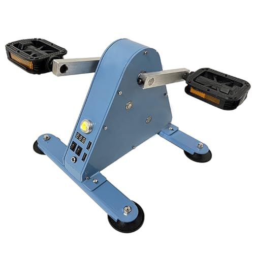 Generador de pedal de emergencia de 100 W, fuente de alimentación portátil con luz, USB dual, almacenamiento de energía inteligente para actividades al aire libre y situaciones de emergencia