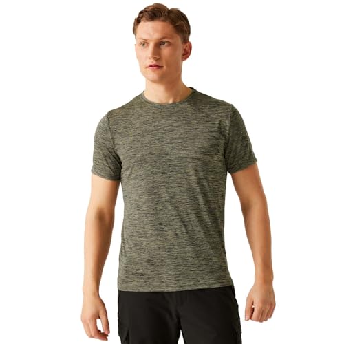 Regatta Mens Remex II Polo Shirt Sweat Wicking Quick Dry T-shirt Top