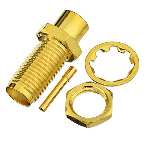 Conector SMA hembra RG402, pack 10 piezas miniatura 4