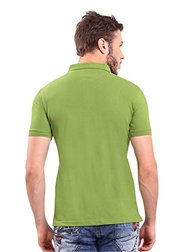 Image of KEOTI Poly Cotton(Mattey) Collar Neck Half Sleeves Tshirt for Men & Boys (Pack of 3), Plain-Regular Fit, Casual Wear, Polo Tees for Daily Use Stylish Comfortable Men's T-Shirt