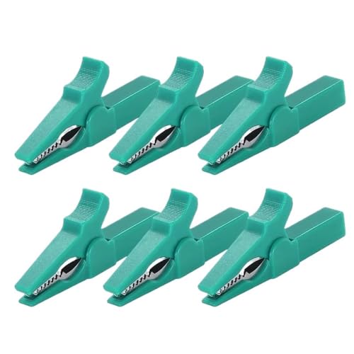 Clip Crocodile Clamp Clips Multimeter Pen Cable Probes Battery Test Electrical Testing Accessories