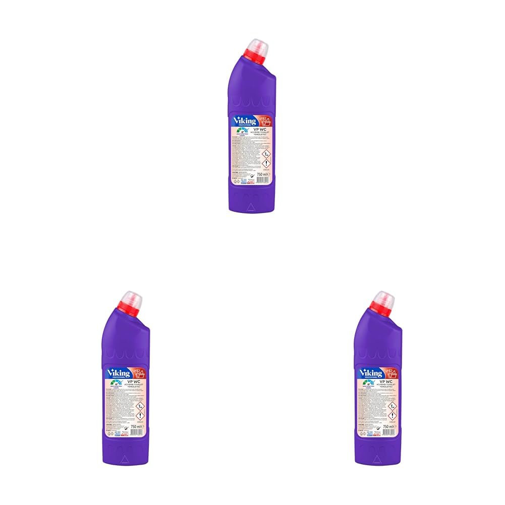 Viking VP WC Cleaner Hijyenik Tuvalet Temizleyici 750 ml (3 paketi)