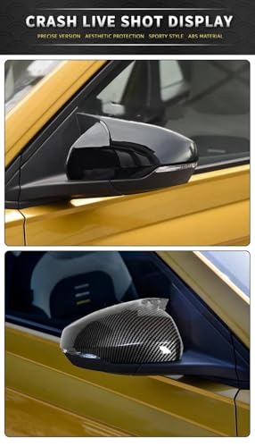 Coque rétroviseur pour VW Polo 6 style carbone - 3