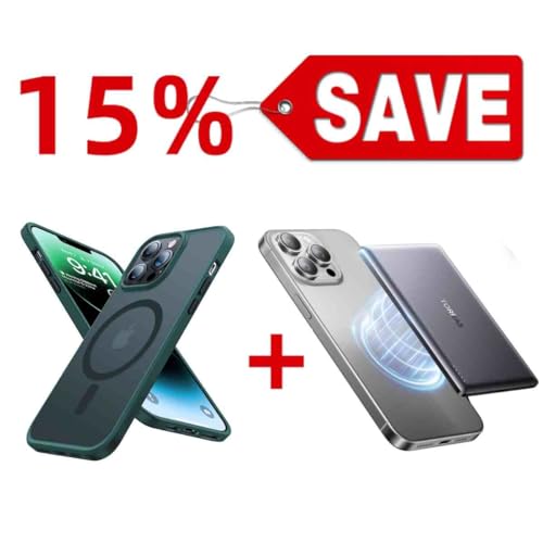 TORRAS 5,000mAh MiniMag Power Bank — Buy Together to Save 15%