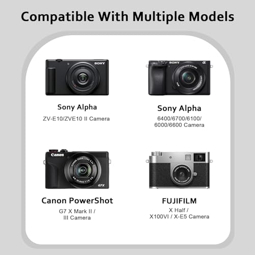 Maleta rígida para cámaras Sony y Fujifilm color negro miniatura 2