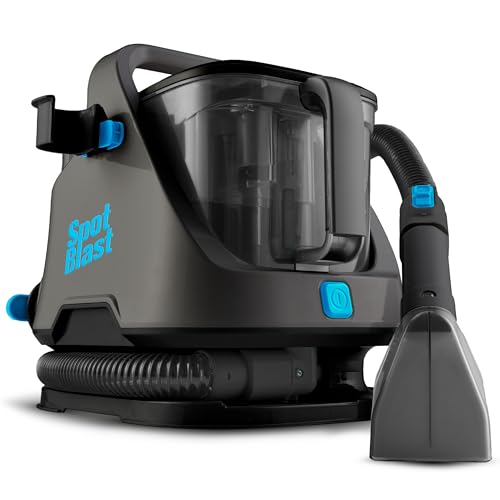 SPOT BLAST Aspirador Limpiador de Tapicerías 3 en 1 650W – Limpia Manchas en Sofás, Alfombras, Colchones, Asientos del Coche – Depósitos de Agua Limpia/Sucia Extraíbles, Portátil y Potente SPOT BLAST Aspirador Limpiador de Tapicerías 3 en 1 650W – Limpia Manchas en Sofás, Alfombras, Colchones, Asientos del Coche – Depósitos de Agua Limpia/Sucia Extraíbles, Portátil y Potente