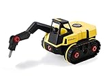 Stanley Jr Take Apart Jackhammer Kit for Kids TT010-SY: Children’s 25 Piece Yellow STEM Construction Toy Truck with Figure, Screwdriver, Bolts, Ages 3+