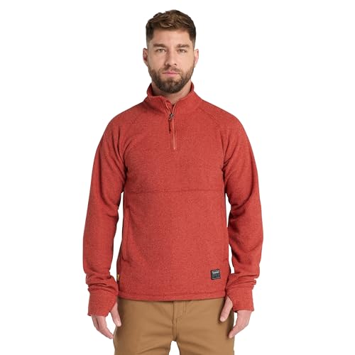 Timberland PRO Men's Irvine 1/4-zip Waffle Fleece