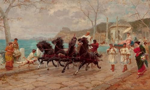 Pintura sobre lienzo Scena della sfilata di Forti arte clásico