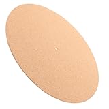 UKCOCO Tapis De Platine En Liège Naturel 297 Mm x 3 Mm, Feutrine Antistatique Pour Disque...