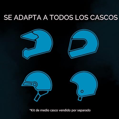 Miniatura 6 de Cardo PACKTALK Edge Intercomunicador de Auriculares con Sistema de comunicación Bluetooth para Motocicleta - Paquete Doble, Negra