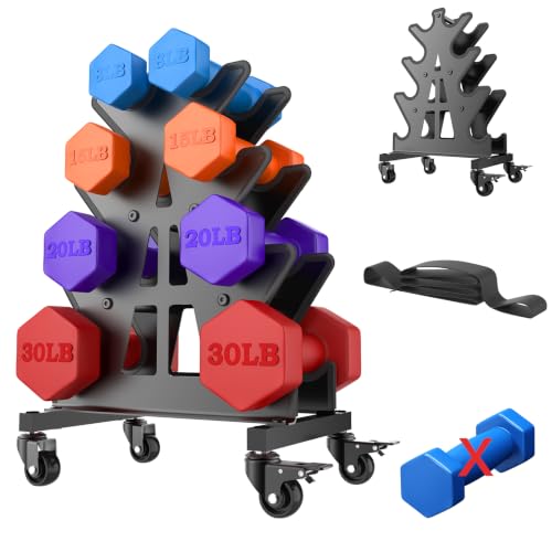 4-Tier A-Frame Rolling Rack