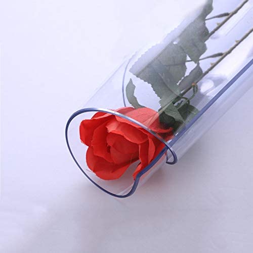 Protecteur de table plastique transparent anti-rayure et nappe PVC imperméable