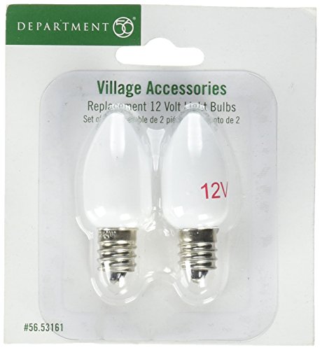 Department 56 Accessories for Villages Replacement 12-Volt Light Bulb, White #1