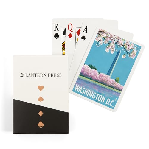Lantern Press Washington DC, Baraja de 52 cartas Póker