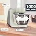 Bosch Küchenmaschine Serie 4, Edelstahl-Schüssel 3,9 L, Knethaken, Schlag- und Rührbesen Edelstahl, spülmaschinenfest, Mixer 1,25 L, Durchlaufschnitzler, 3 Scheiben, 1000 W, grau, MUM58L20