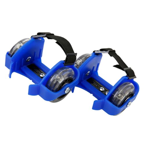 LIOOBO Children's Flashing Heel Wheels Kids Skates Adjustable Shoes Accessory Kit