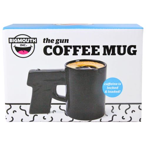 Taza de cerámica con diseño de pistola 414 ml miniatura 2