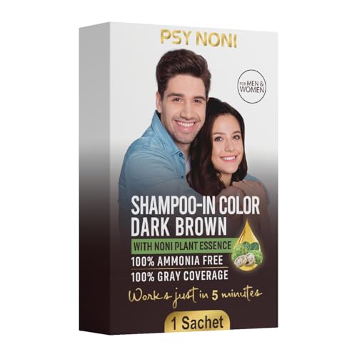 Shampoo Tinte de Cabello Marrón 20ml 5 Minutos miniatura 2