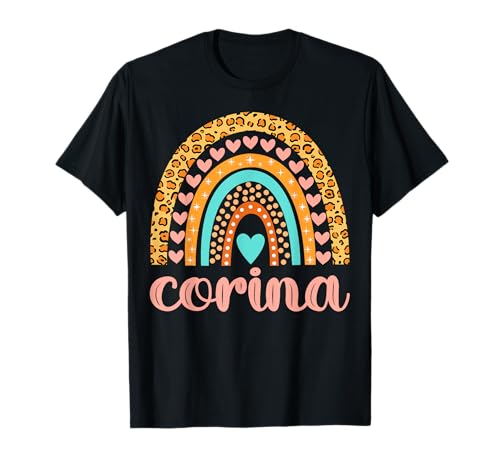 Corina Camiseta Corina Nombre Cumpleaños Camisa Regalo Camiseta
