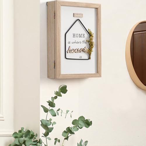 Soporte para llaves en la pared para pasillo y puerta 3