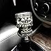 BNMGH Shift Knob Made from Motorcycle Piston, Stainless Steel Skull and Crossbones Shape Shifter Stick Knob Car Shift Head Shifting Lever Handle Fit Most Automatic Manual Vehicle 2022 New(A)
