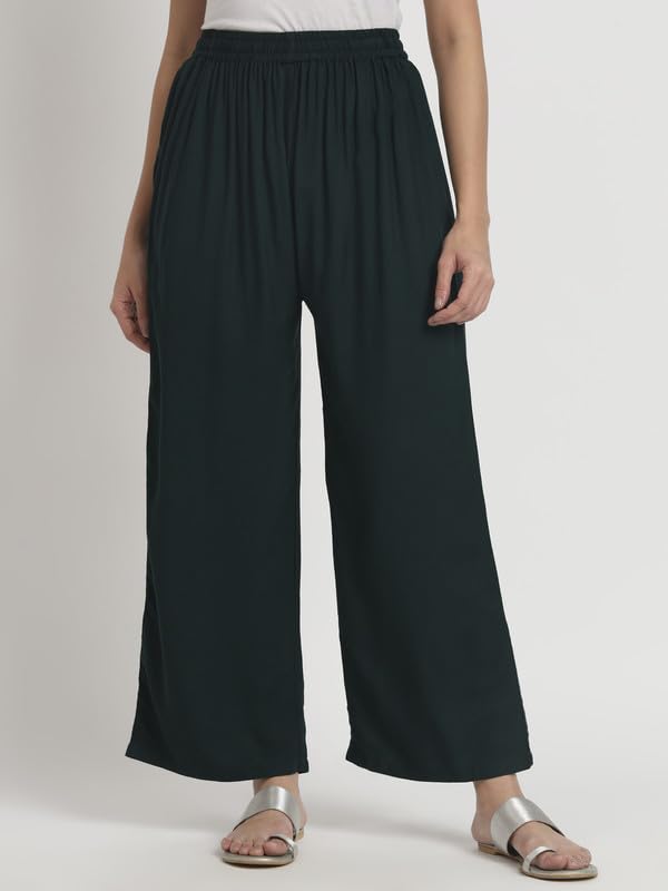 Image of Soft Colors Relaxed Fit Pocket Palazzo