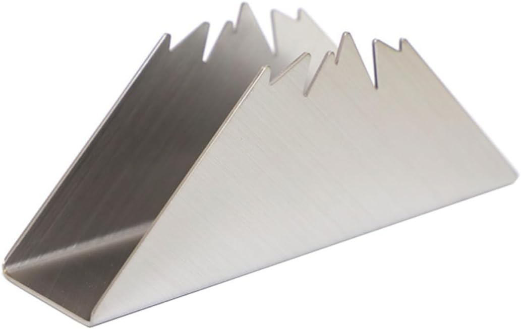 Paper Towel Rack with Drop Resistant Design Stainless Steel Triangle Vertical Paper Holder for Napkins Suitable for Living Room and Restaurant Use